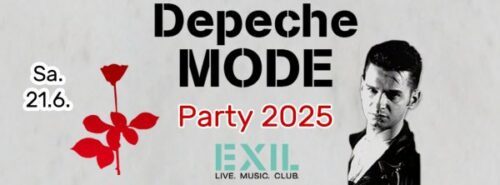 Depeche Mode Party Banner